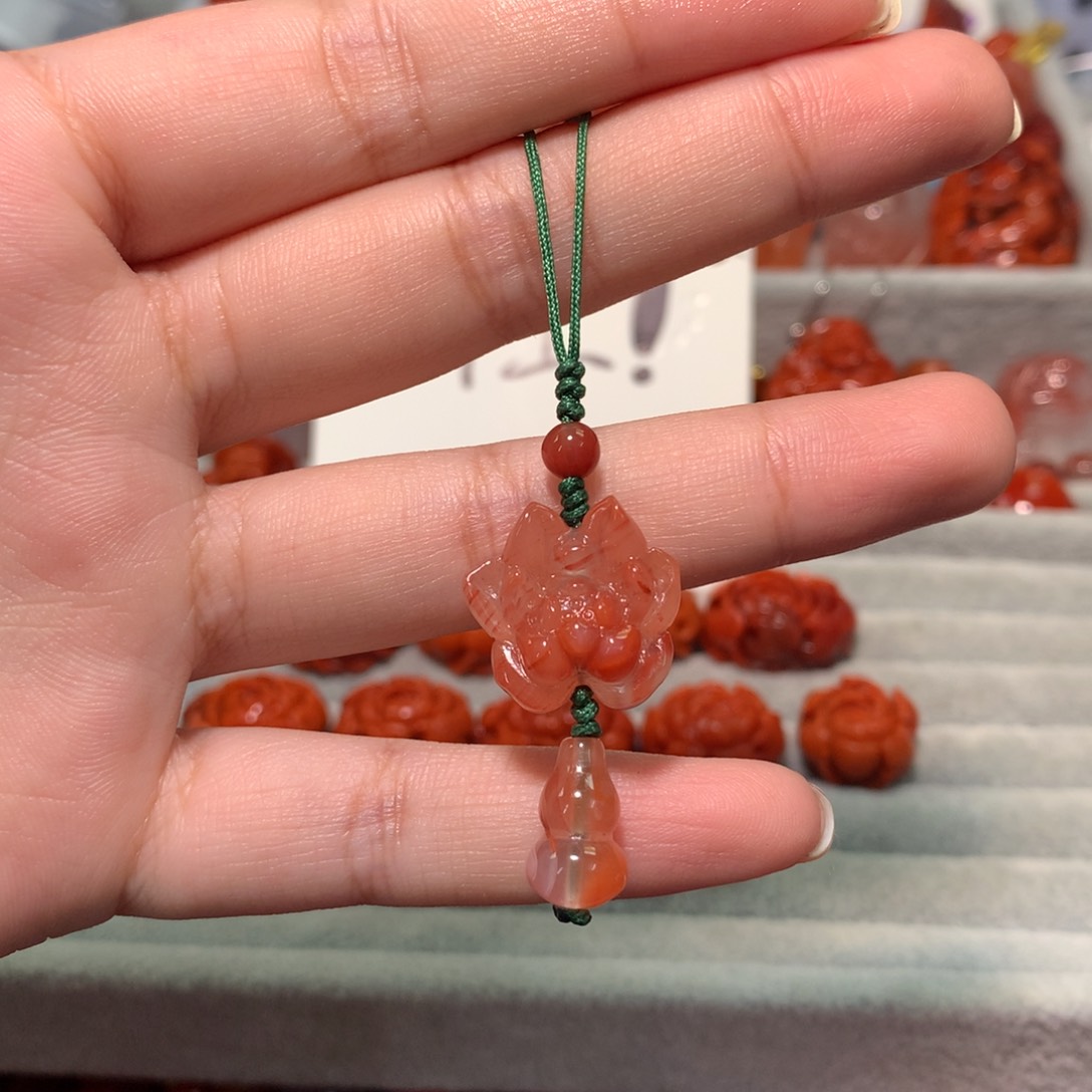 【闪购商品】未镶嵌挂件南红玛瑙