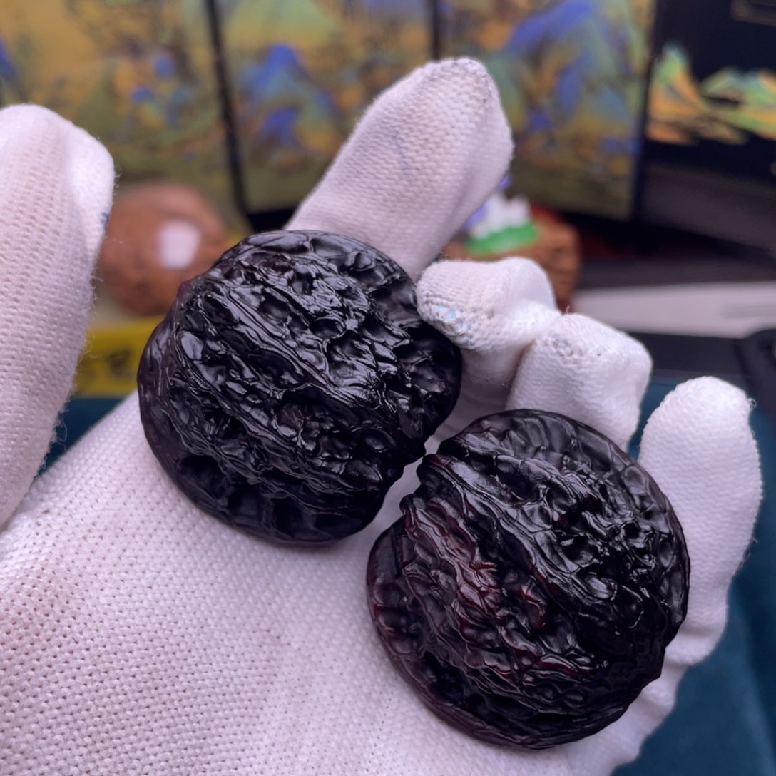 文玩核桃吊坠磨盘1