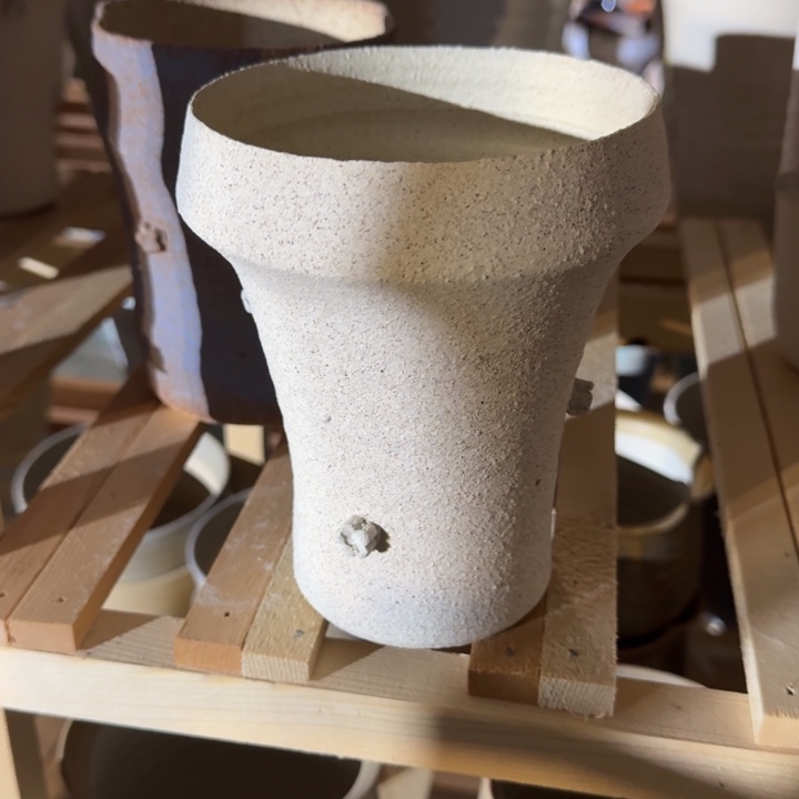 蓉***蓉景德镇桌面陶瓷花盆