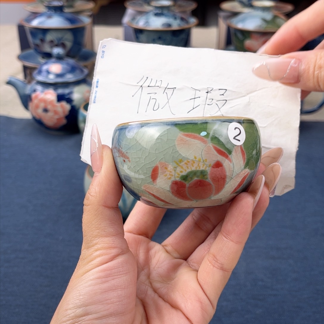 杯景德镇手绘手工茶具