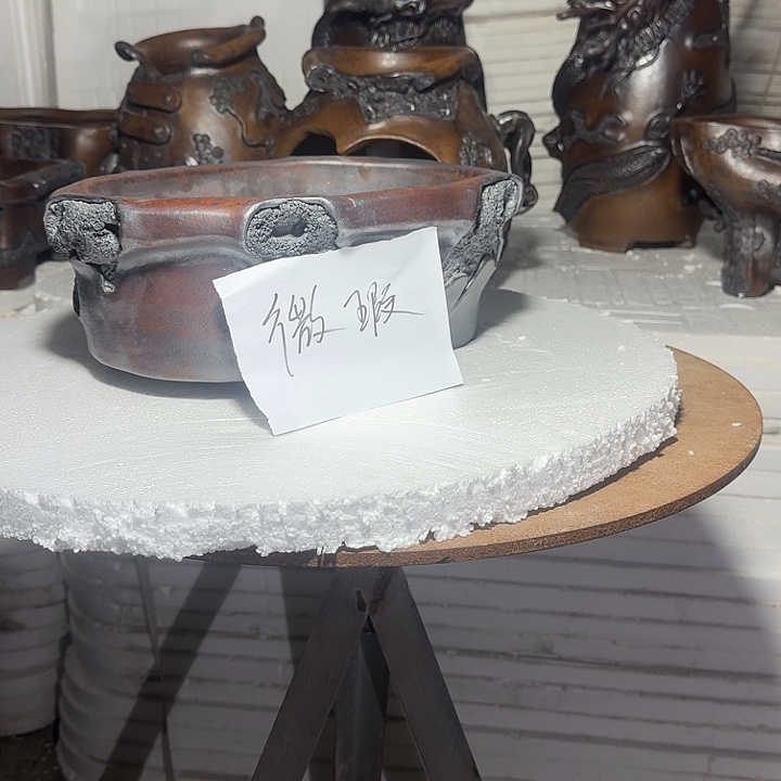 ｛***｝宜兴紫砂花盆盆艺