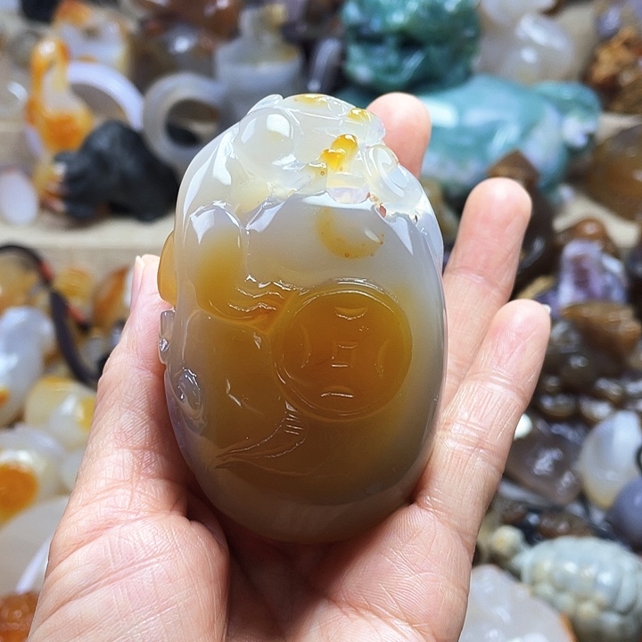 玛瑙/玉髓饰品未镶嵌