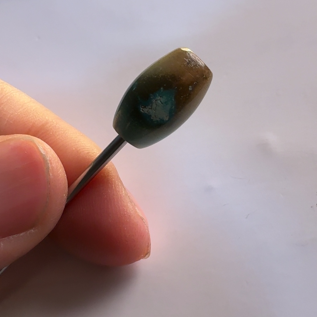 绿松石单珠未镶嵌10.3mm