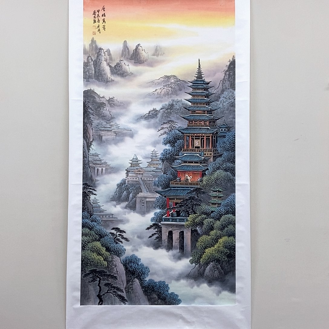 国画李庆友四尺精品佳作