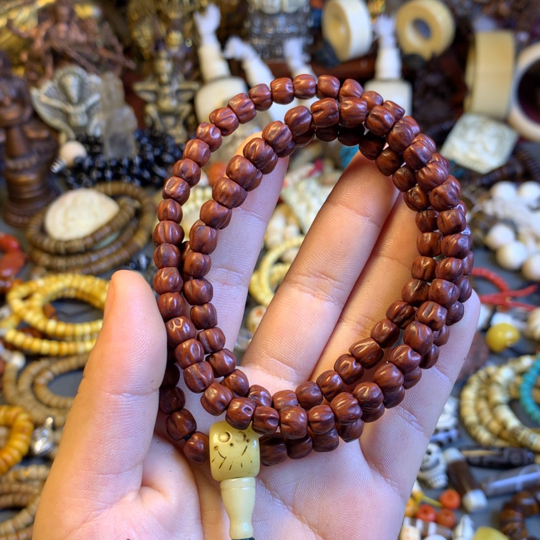 星月菩提吊坠喜马拉雅艺术品