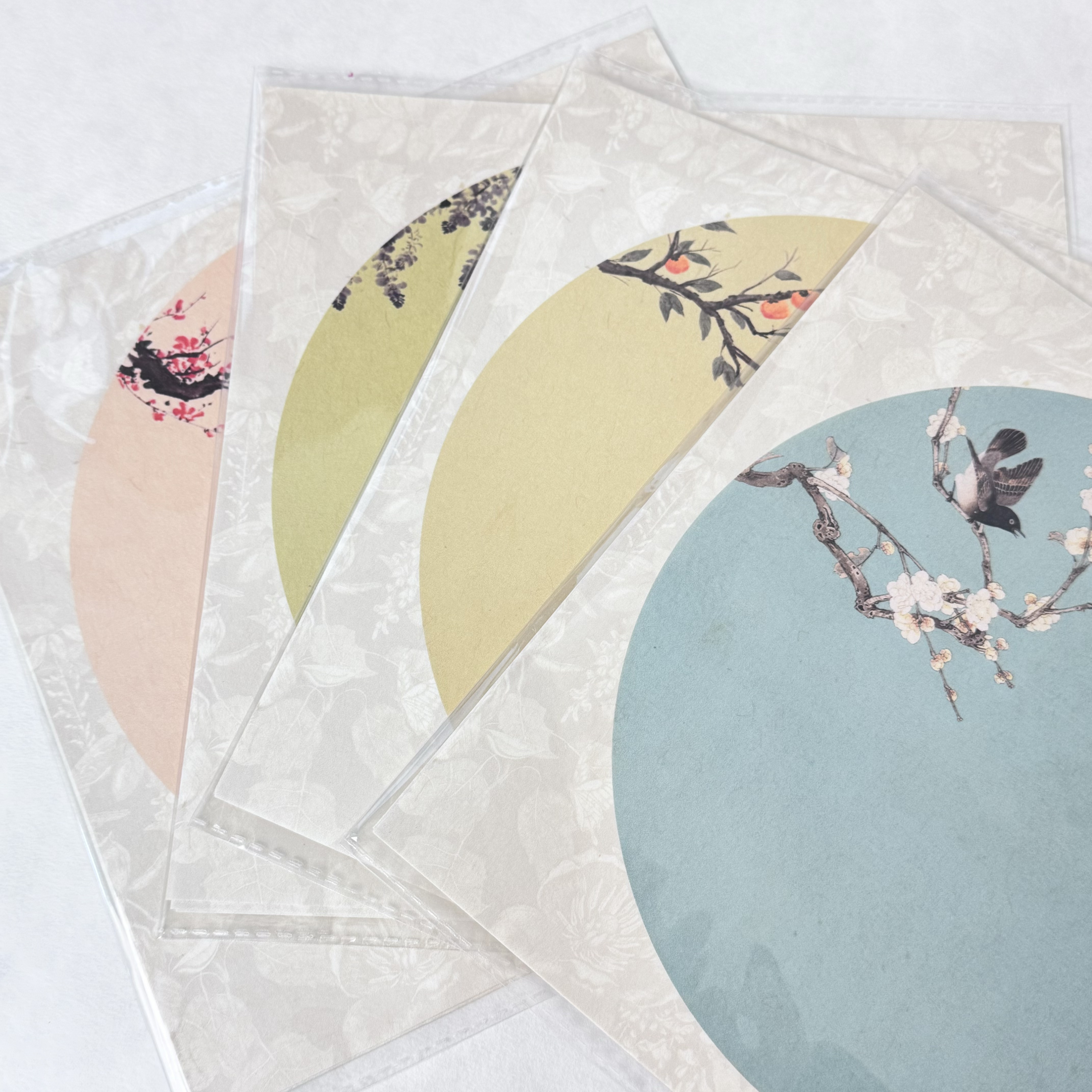 【绘·雀实】23*23cm 20张  云鹤宣作品笺