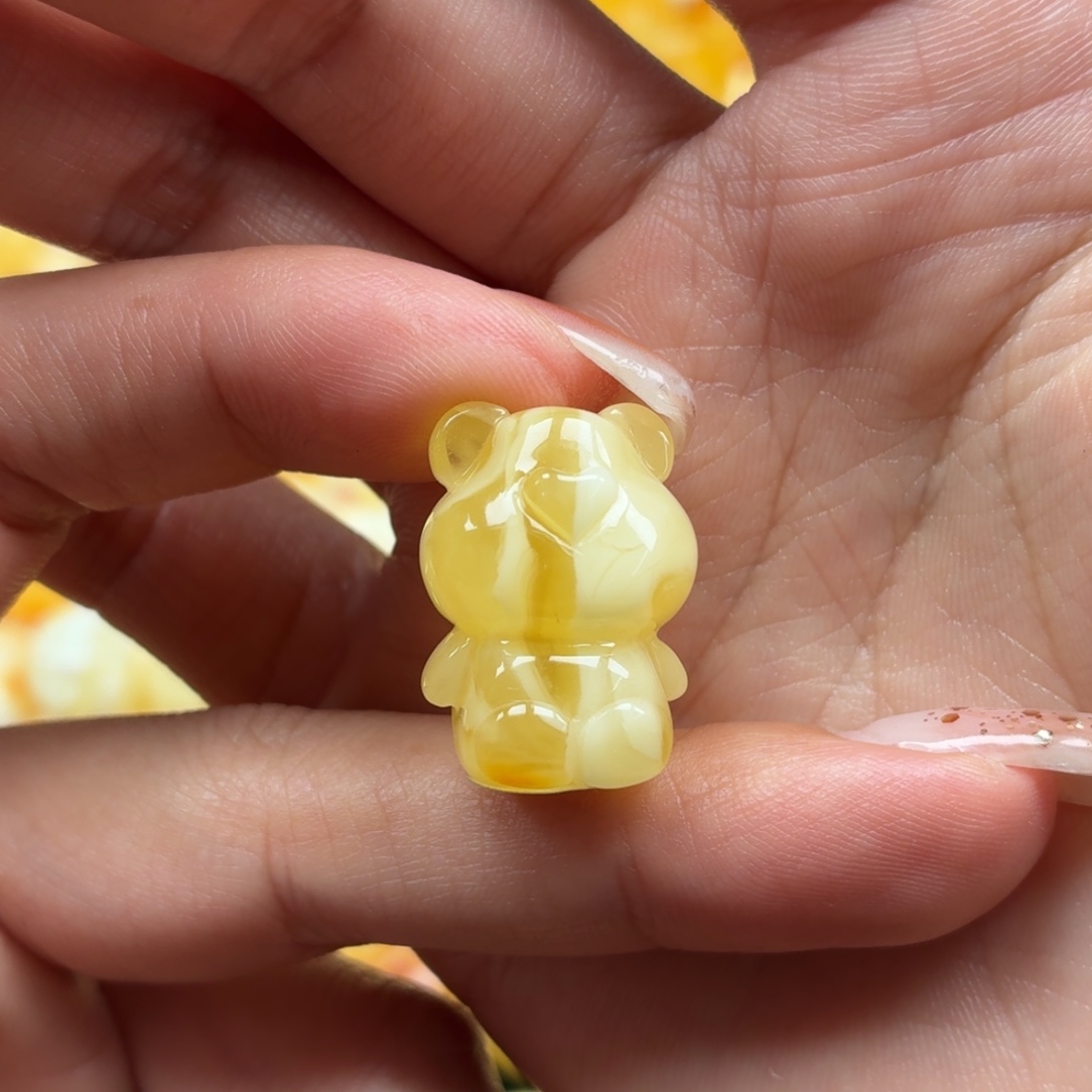 琥珀未镶嵌裸石蜜蜡