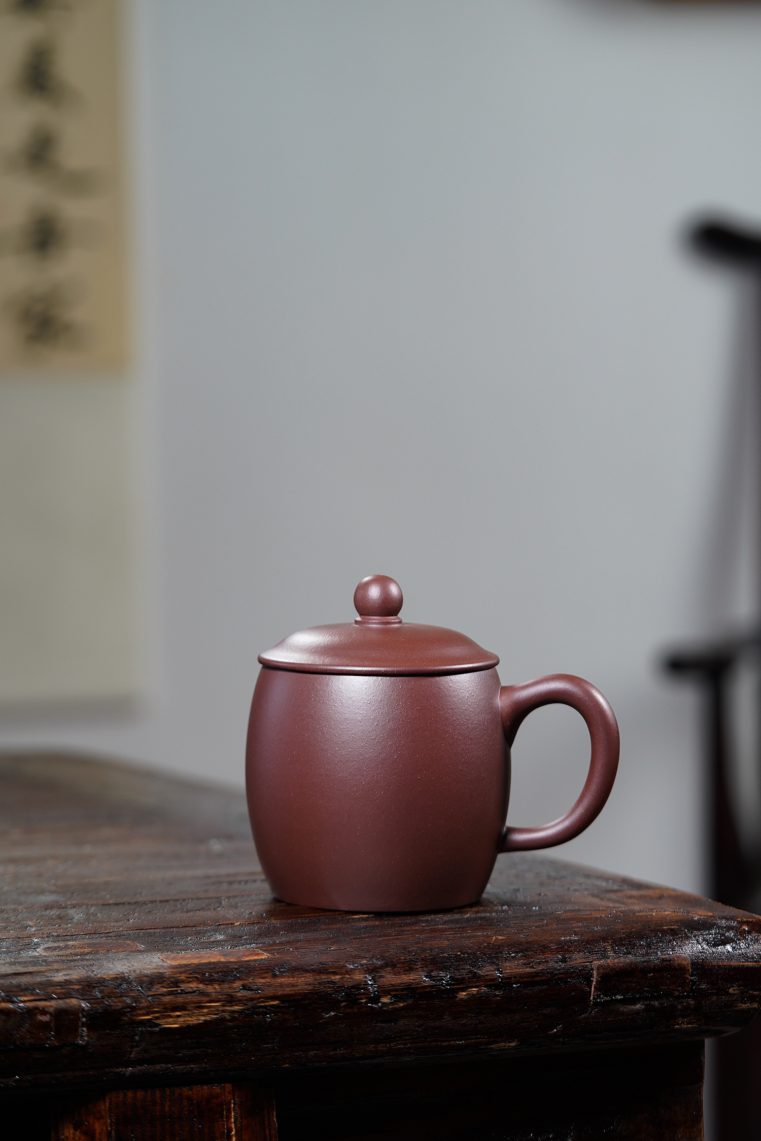 宜兴原矿中槽清秦权大容量办公杯（550CC左右没礼盒）