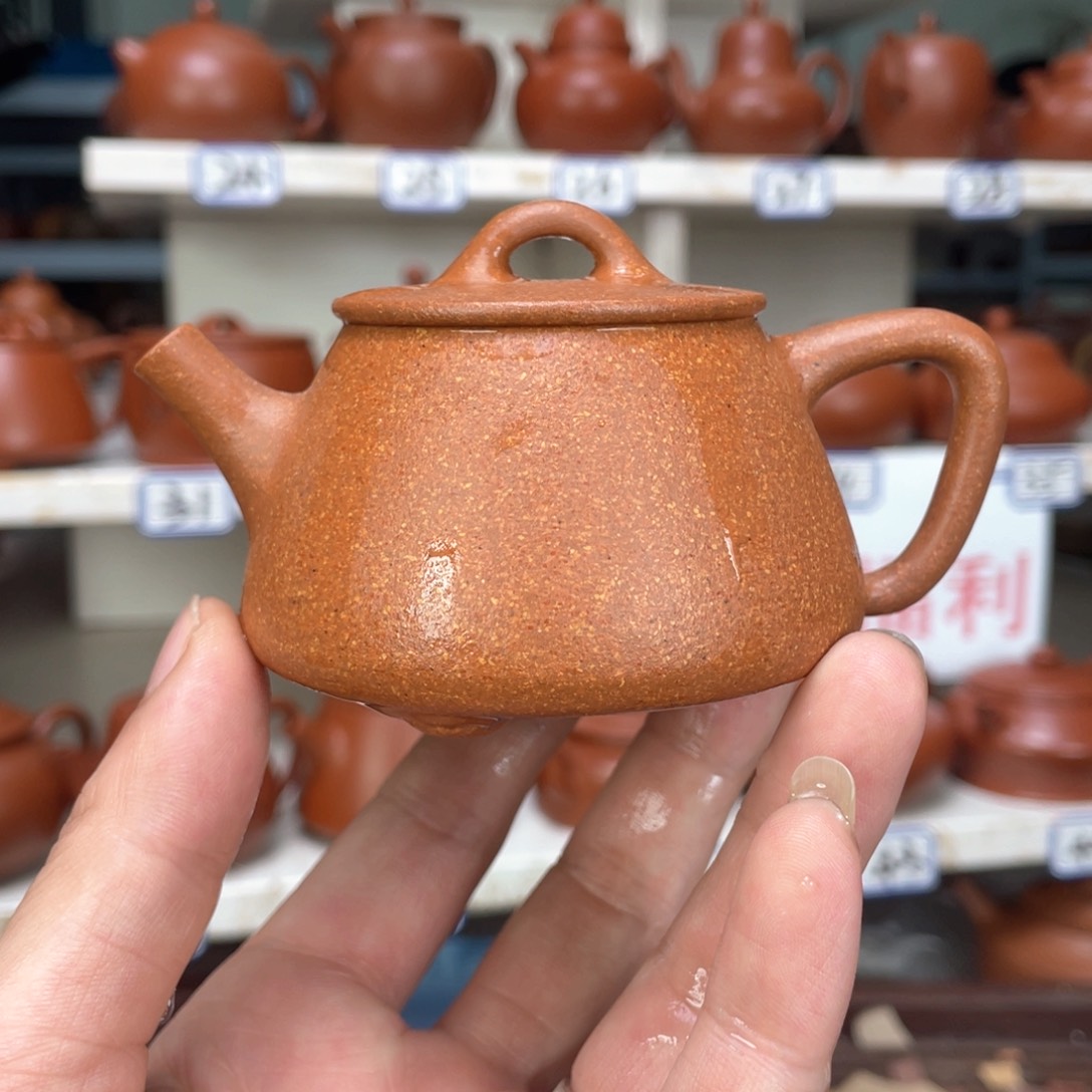 紫砂茶壶金降全手工130毫升