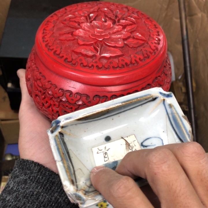陶瓷孤品单件车里拍