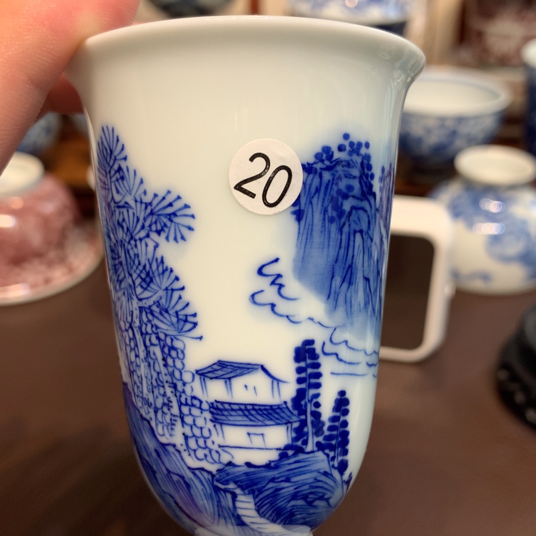 N***～20青花山水主人杯qk108