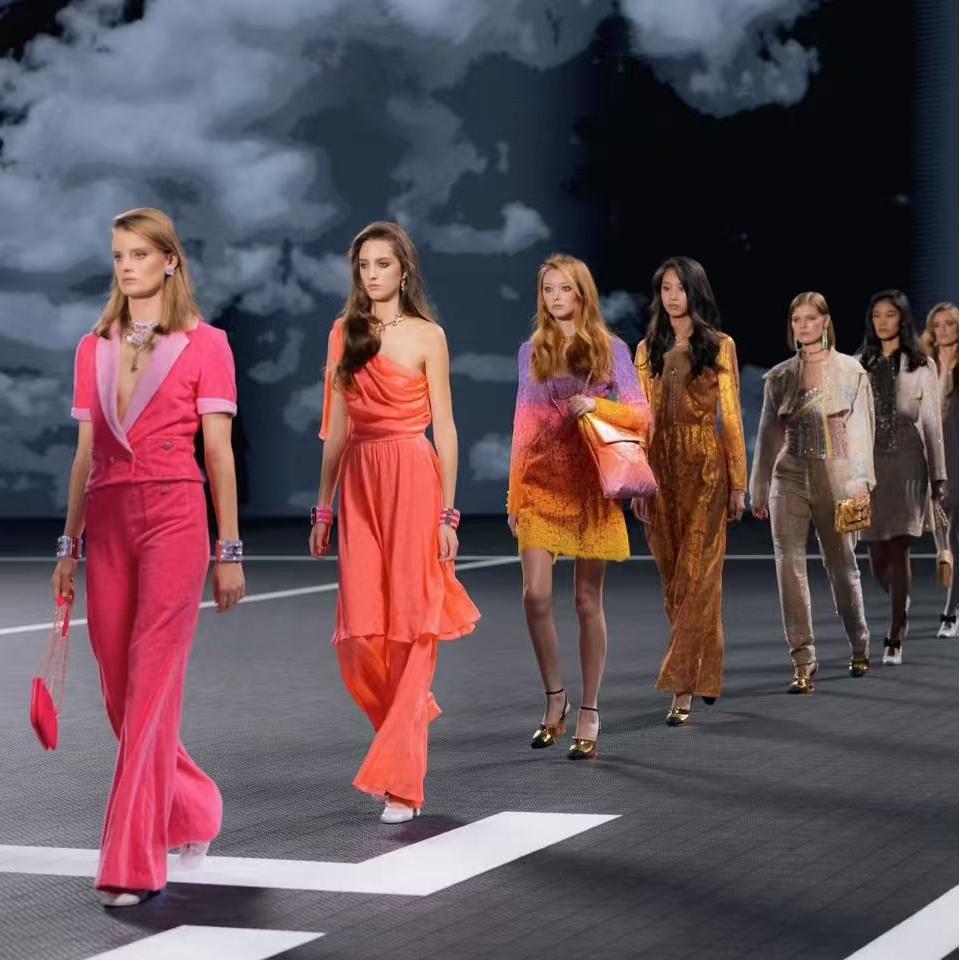 蕾丝花边阔腿长裤-CK5[杭畲]