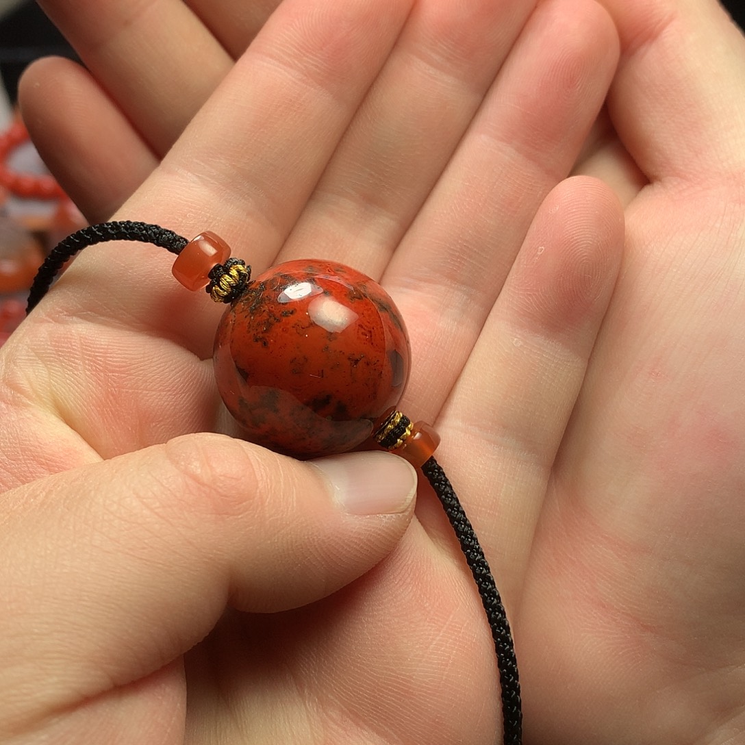 未镶嵌1南红玛瑙保山茶花岭老南红