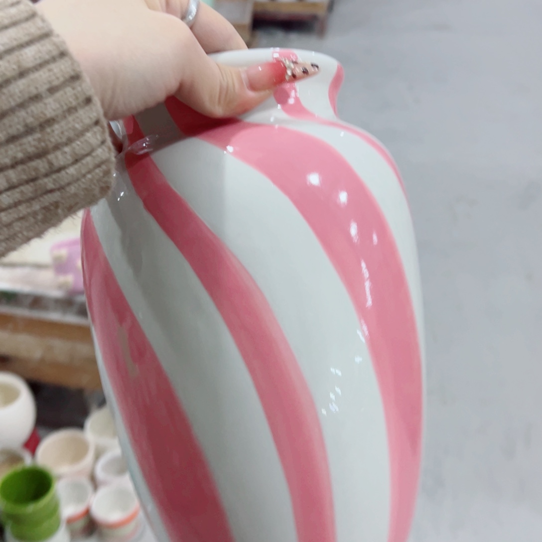 有孔，陶瓷花盆满10米包邮发货