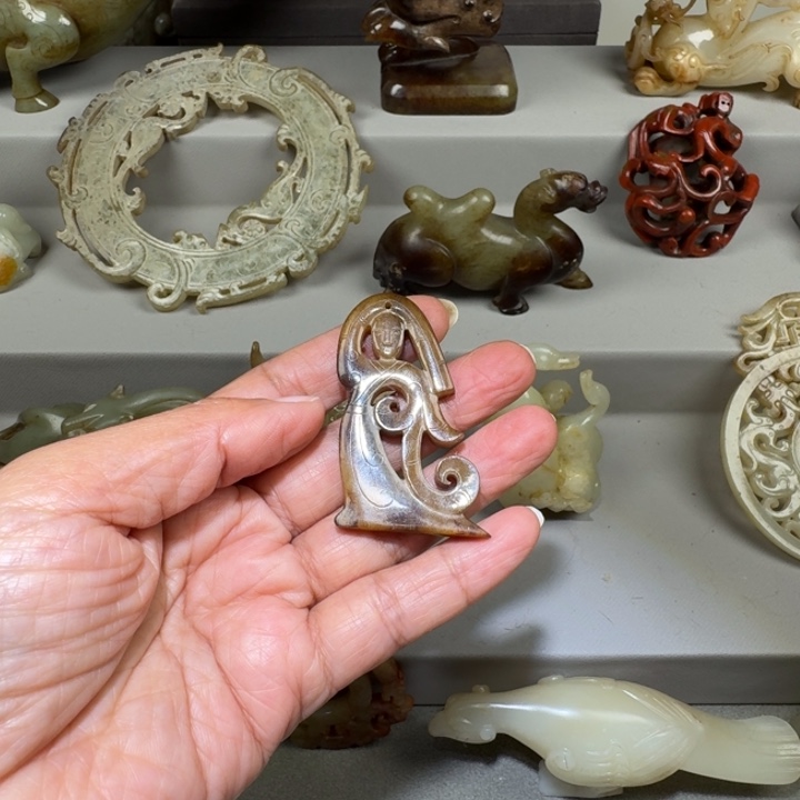 和田玉（糖玉）未镶嵌挂件