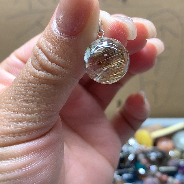 水晶水晶吊坠未镶嵌