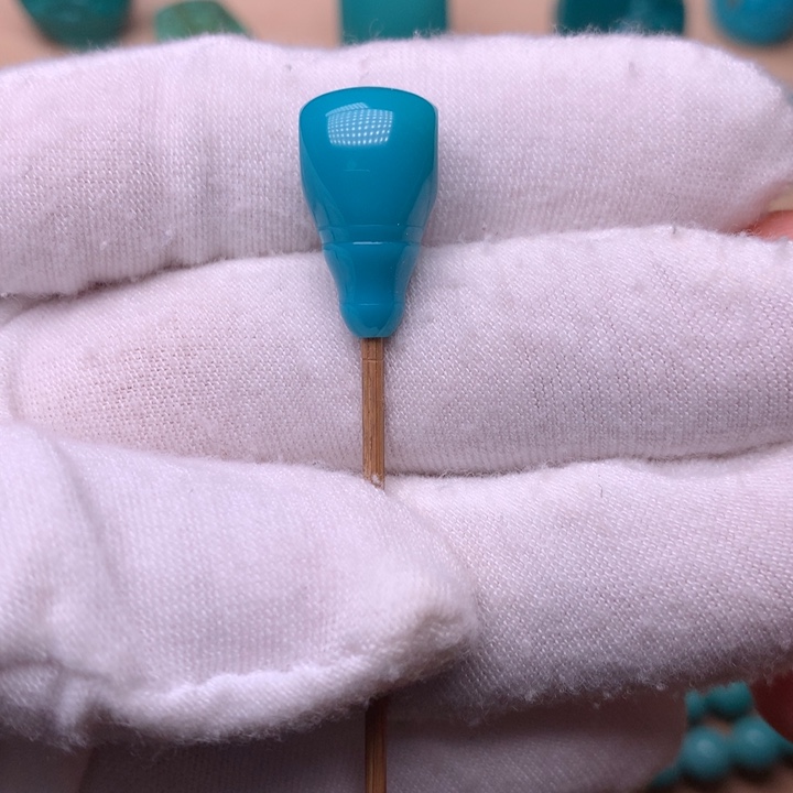 绿松石三通10未镶嵌