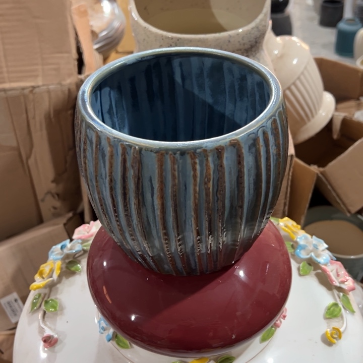 陶瓷花瓶摆件外贸出口微瑕捡漏