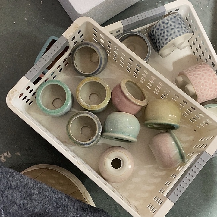 红陶〔满10米包邮默认微瑕疵〕6个浮力