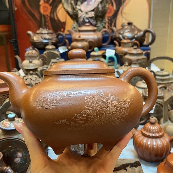 紫砂茶壶紫砂艺术作品欣赏