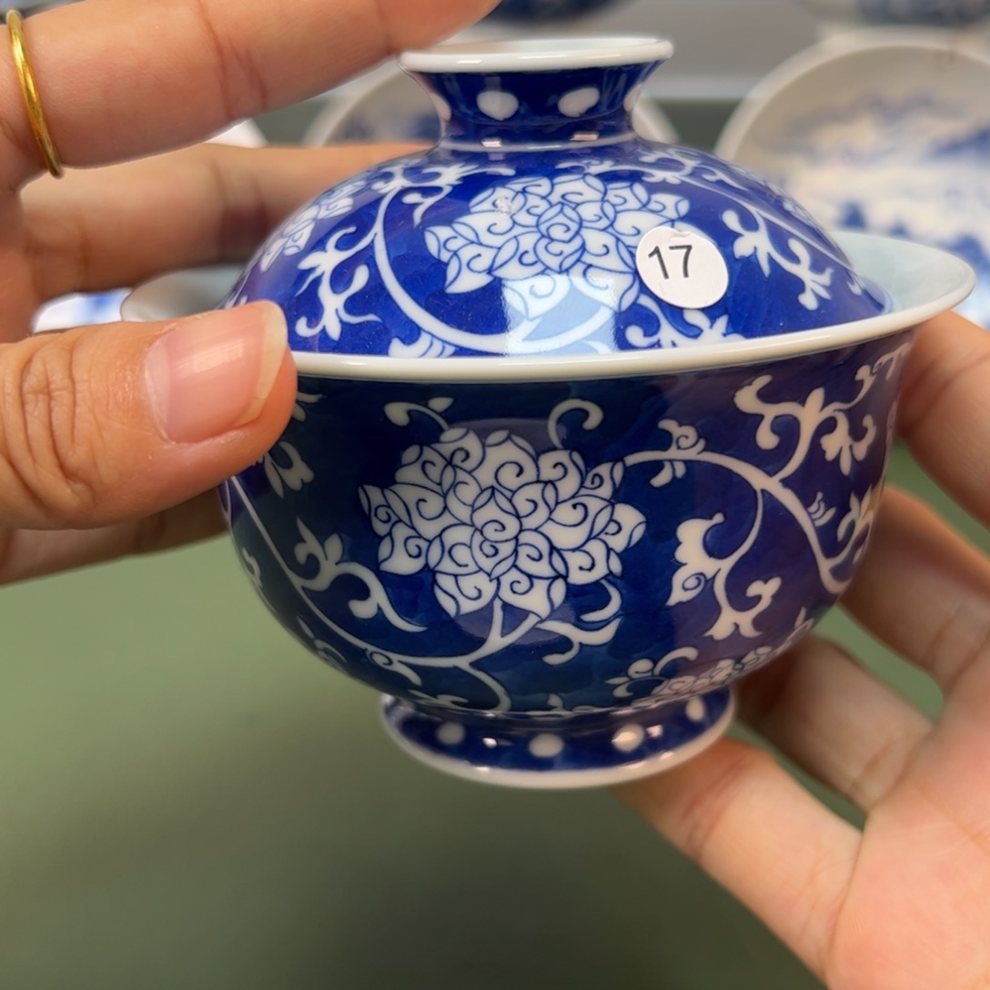 杯木木景德镇纯手绘茶具17