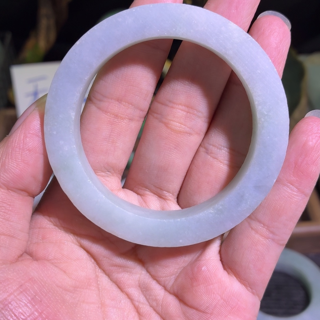 定制翡翠未镶嵌缅甸翡翠A货手镯毛胚定制