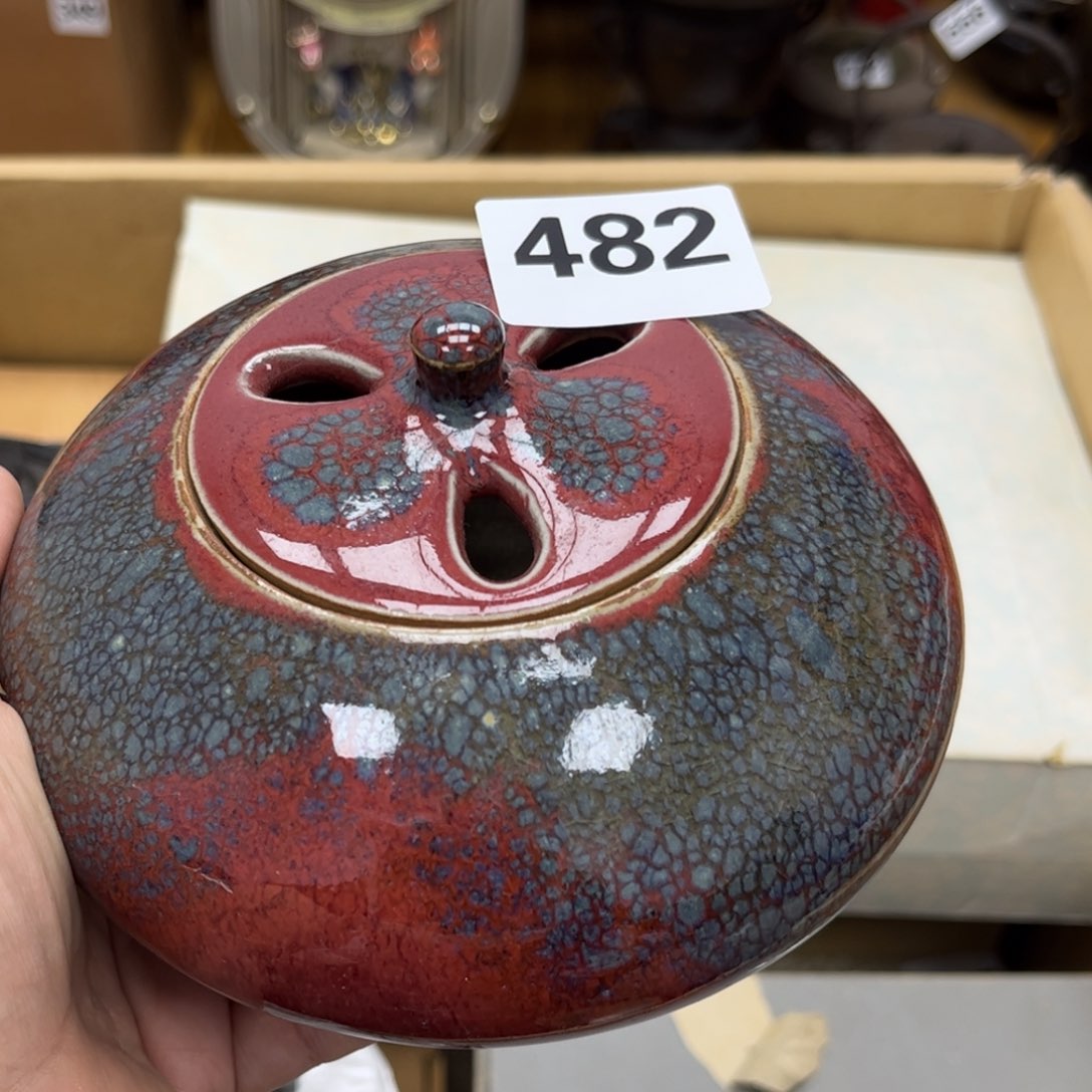瓷片摆件工艺品摆件666 