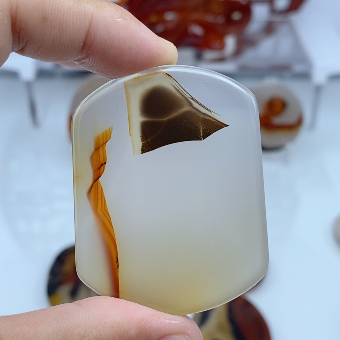 玛瑙/玉髓未镶嵌珠宝半成品