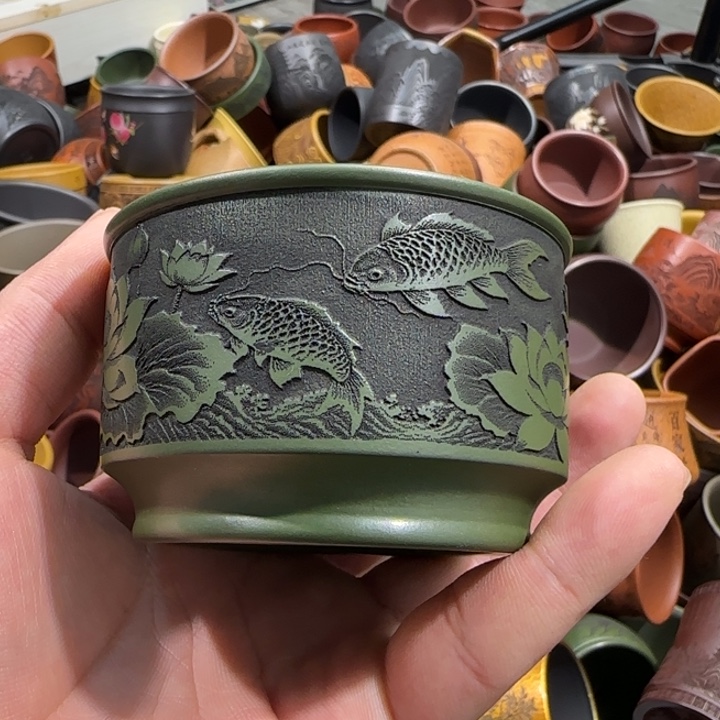 茶杯紫砂全手工制作工艺