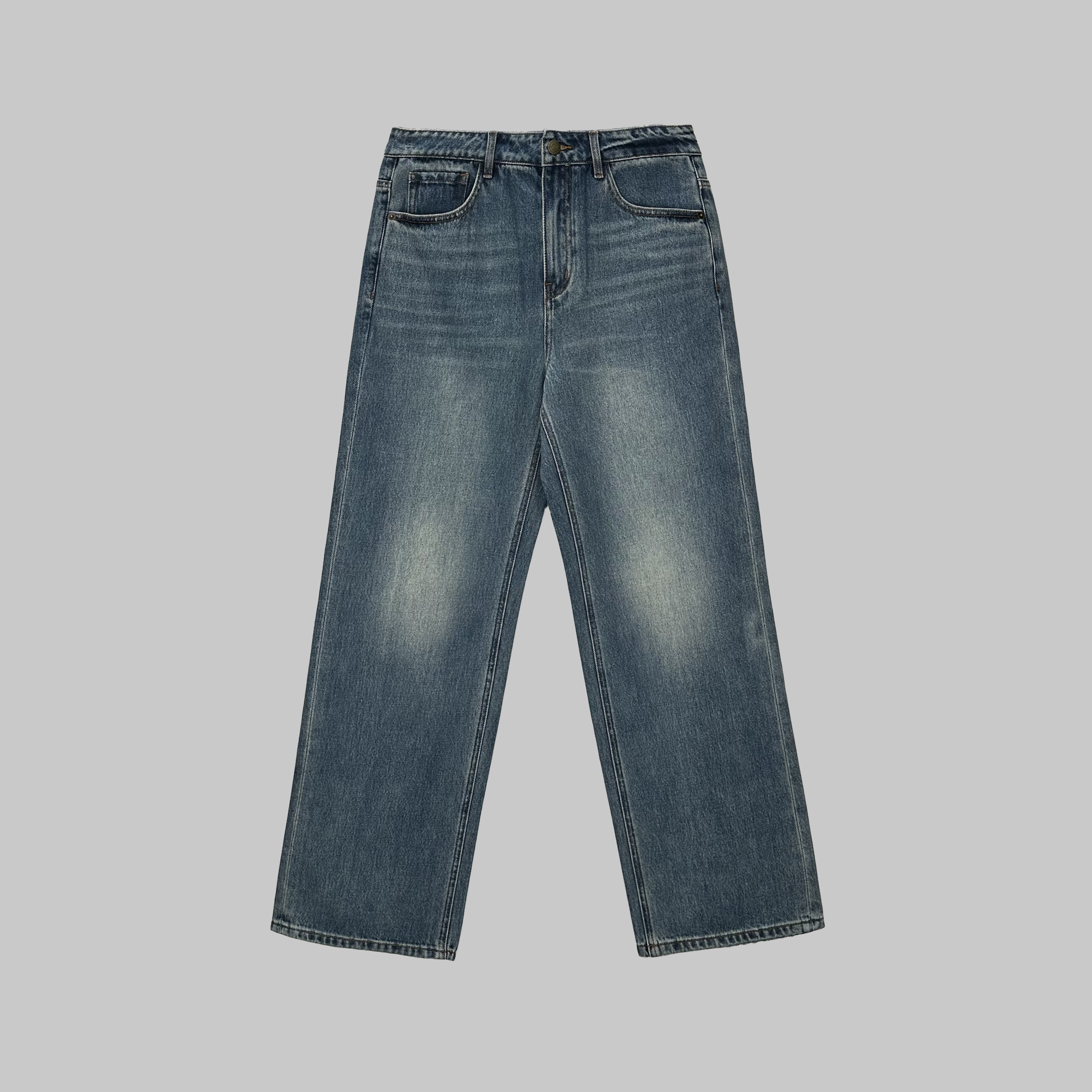 （朗）25新款春秋款休闲百搭直筒牛仔裤（SNY-30）