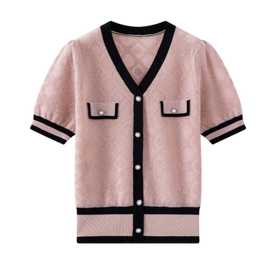 [401-500] 夏季通勤显瘦气质打底百搭轻奢网红长袖针织衫女装