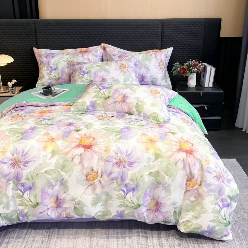 320S六层纱高精密数码印花被套单件