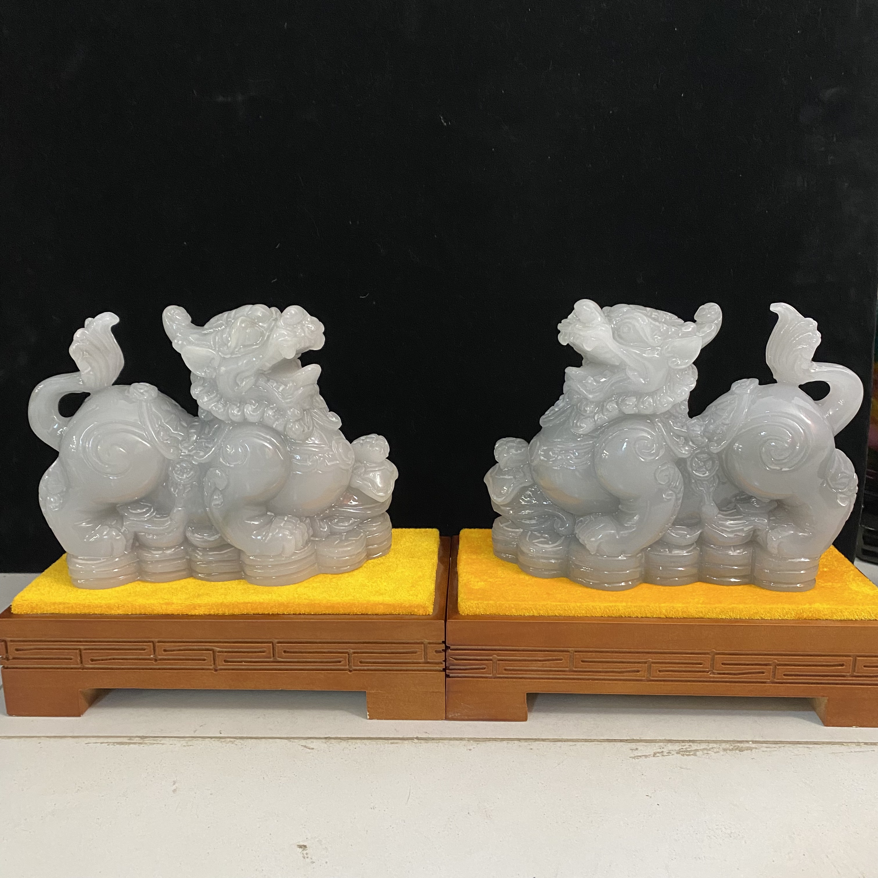 家居雕刻摆件 纯手工雕刻 玄关摆件 直播间链接 一物一拍