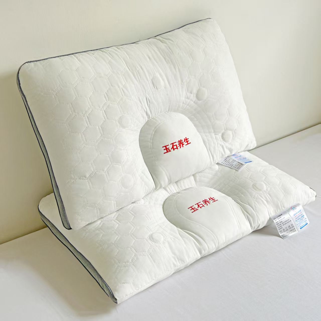 玉石养生按摩护颈枕【AD】
