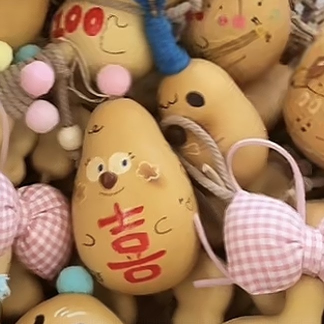 直播过款专拍天然小葫芦手把件默认微瑕