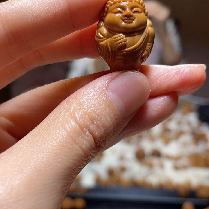 橄榄核吊坠橄榄 大日如来
