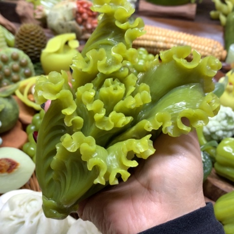 蛇纹石玉摆件未镶嵌❤️****