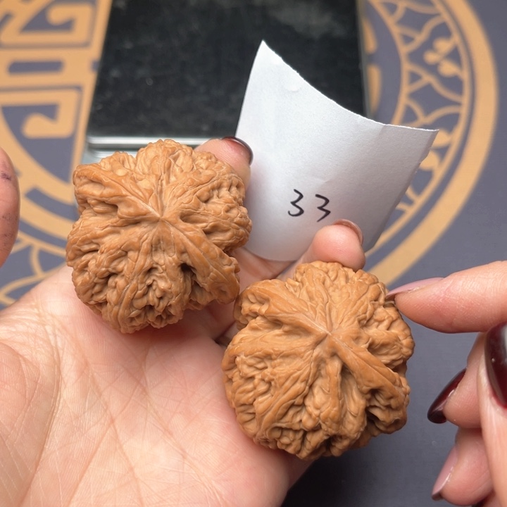 文玩核桃把件44大粗筋