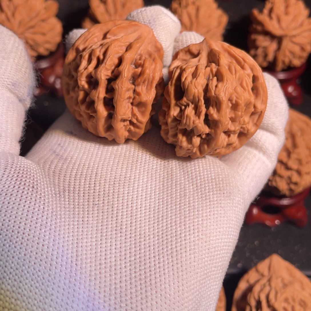 把件文玩核桃半臂