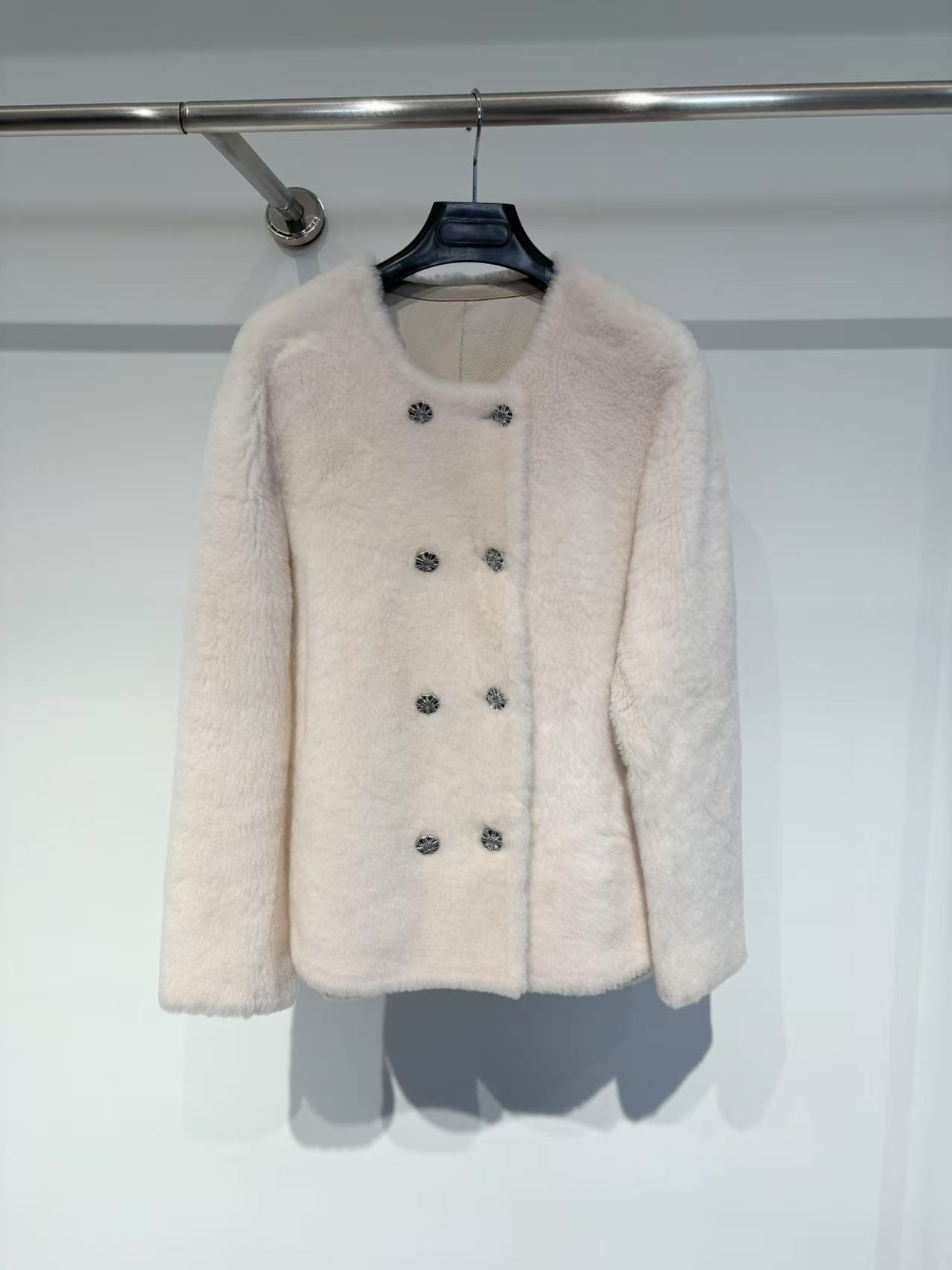 【小钱总】拉贡皮毛一体 外套 H22-097  GP