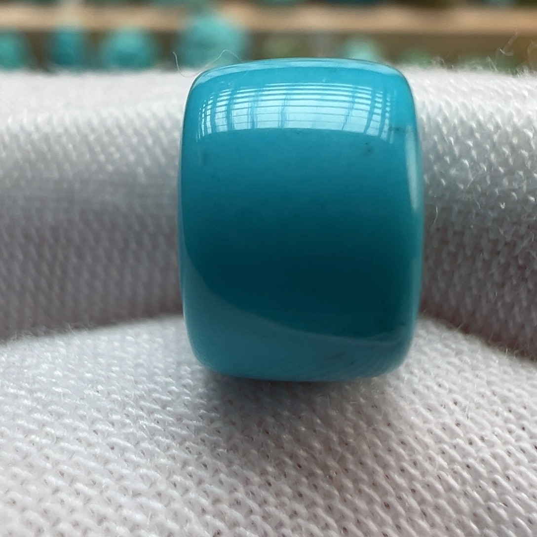 绿松石未镶嵌配饰9.4×6.4