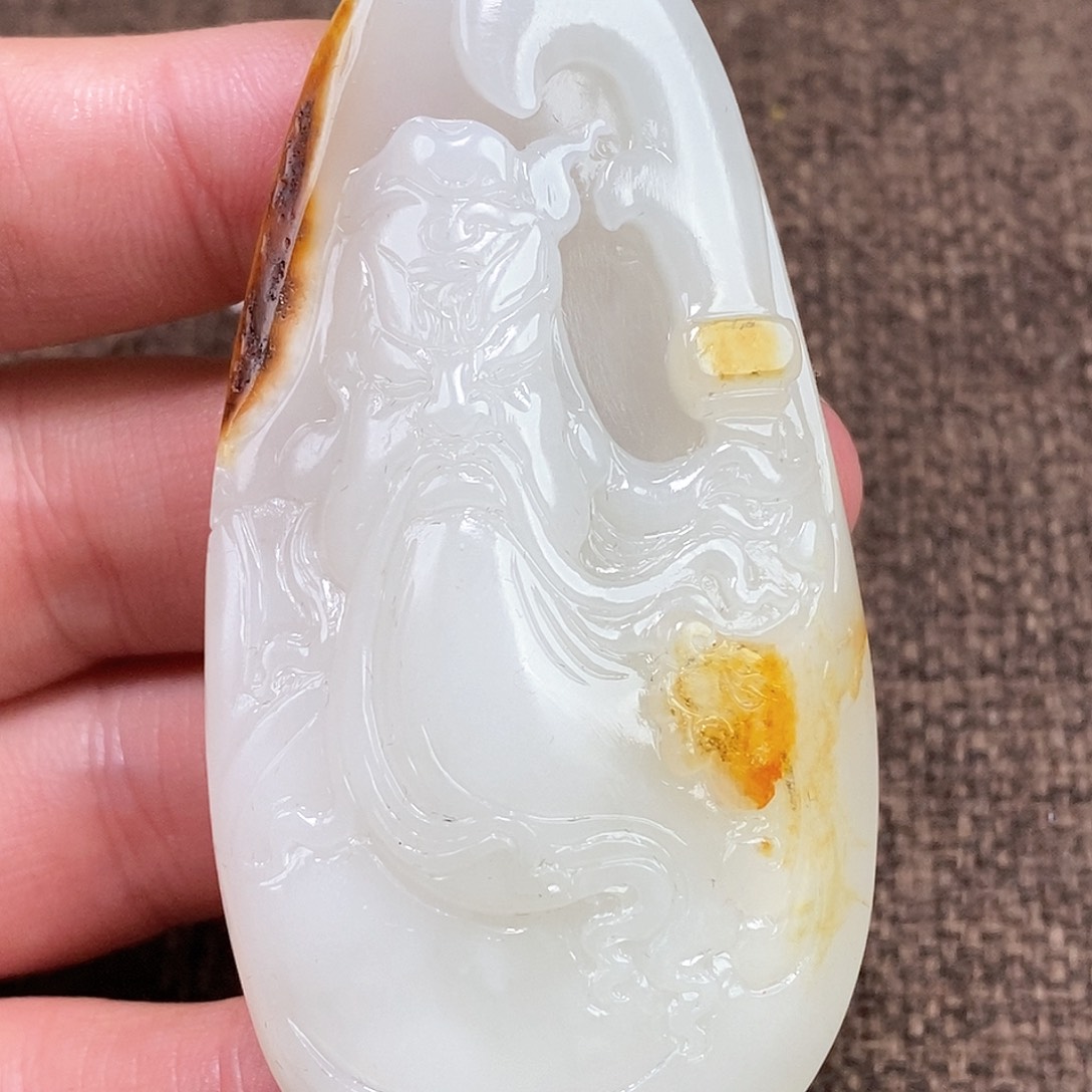 和田玉挂件未镶嵌