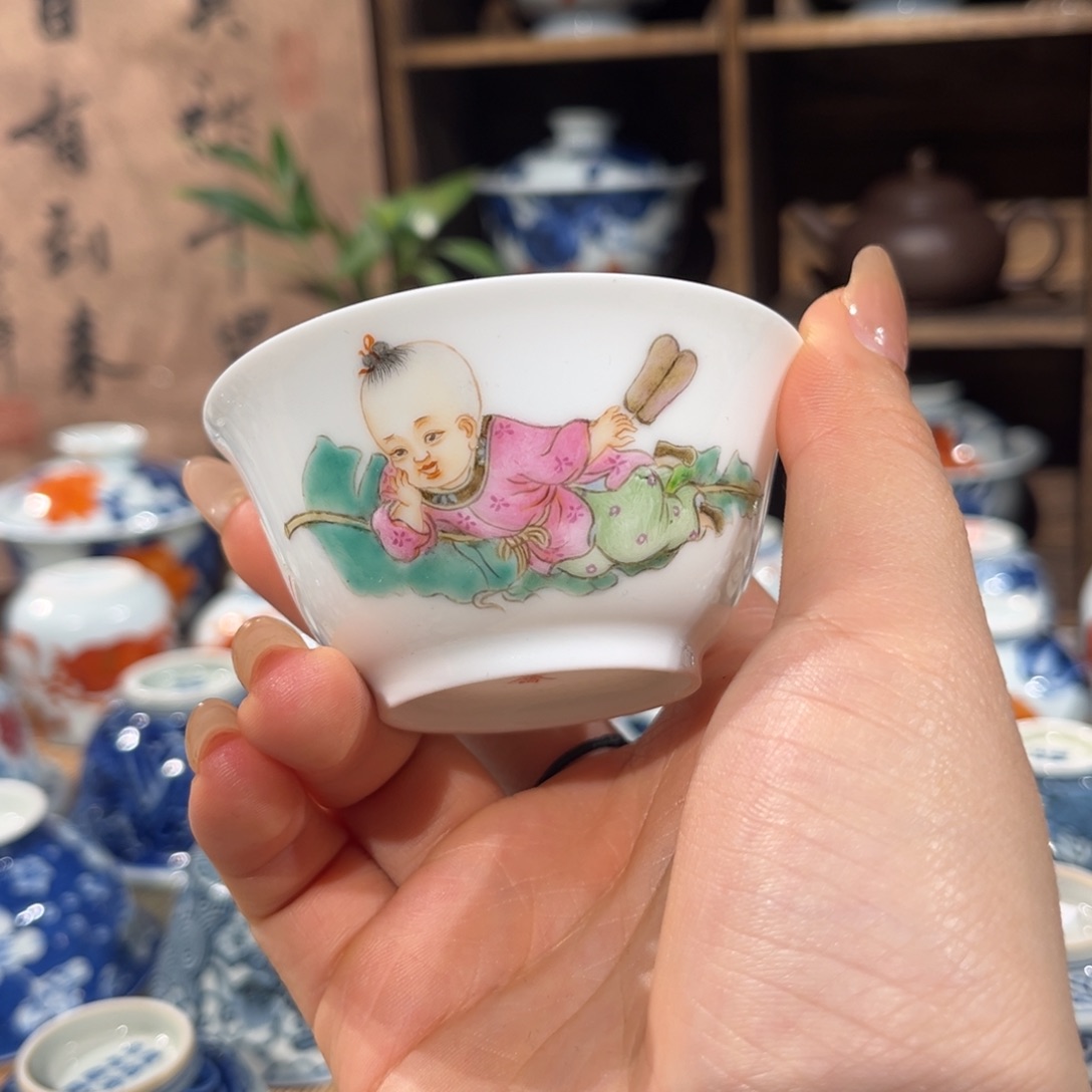 景德镇陶瓷主人杯
