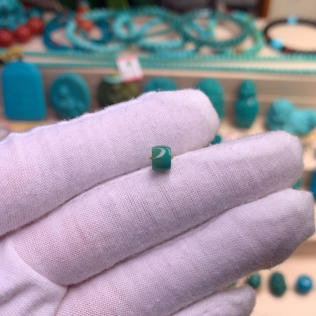 绿松石珠宝半成品未镶嵌