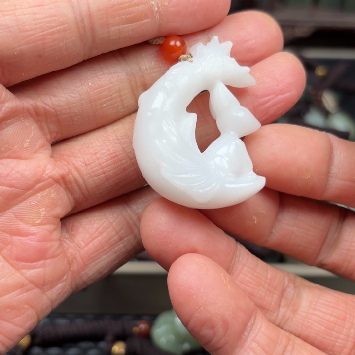 和田玉吊坠未镶嵌