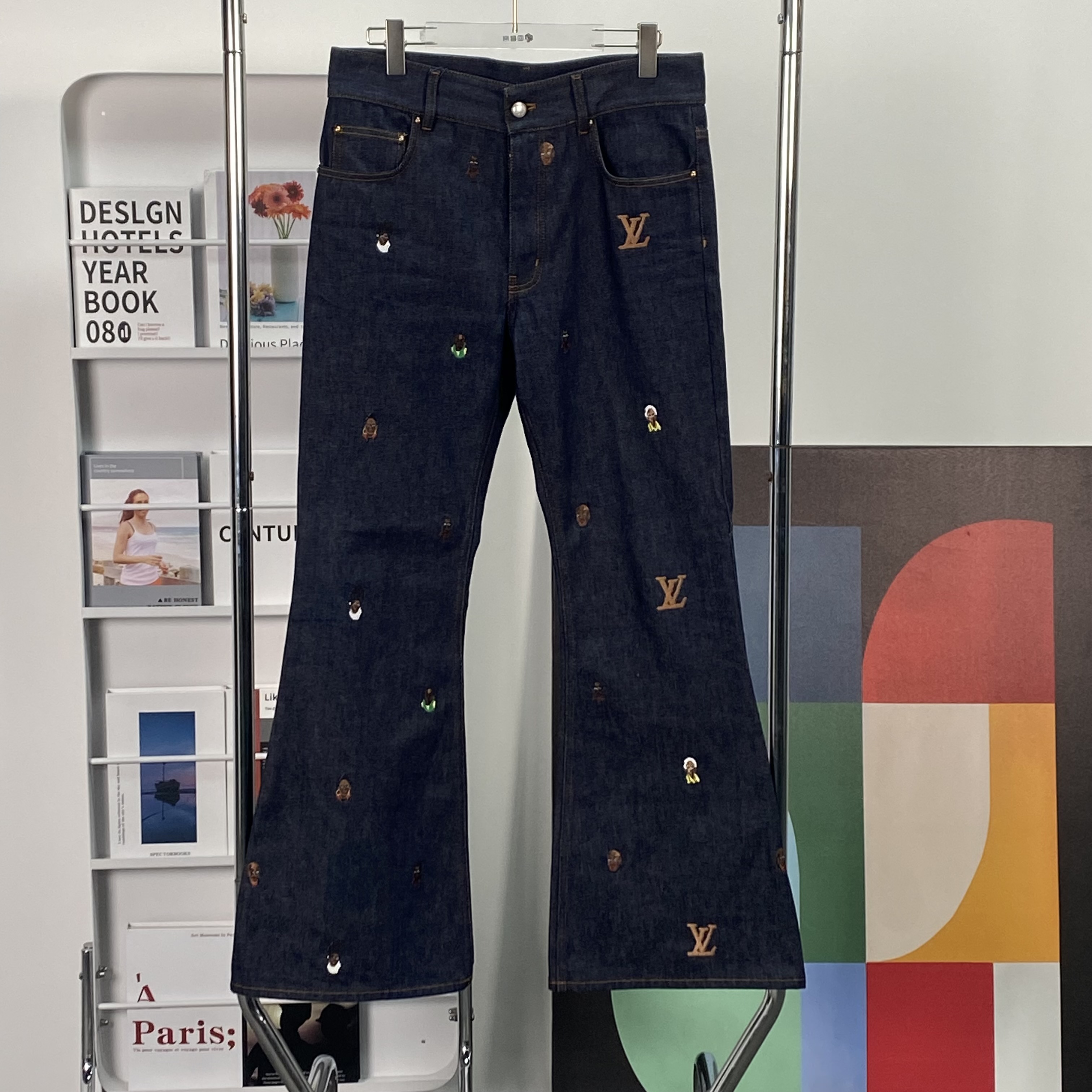 全新未使用 LouisVuitton/路易威登 30/24菲董牛仔裤28900/SN4425