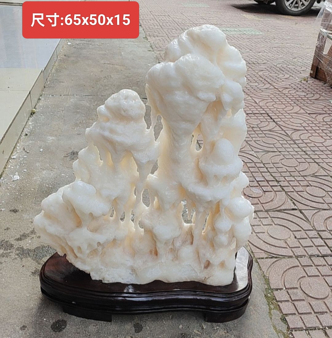 天然钟乳石摆件客厅家居装饰及鱼缸造景摆件