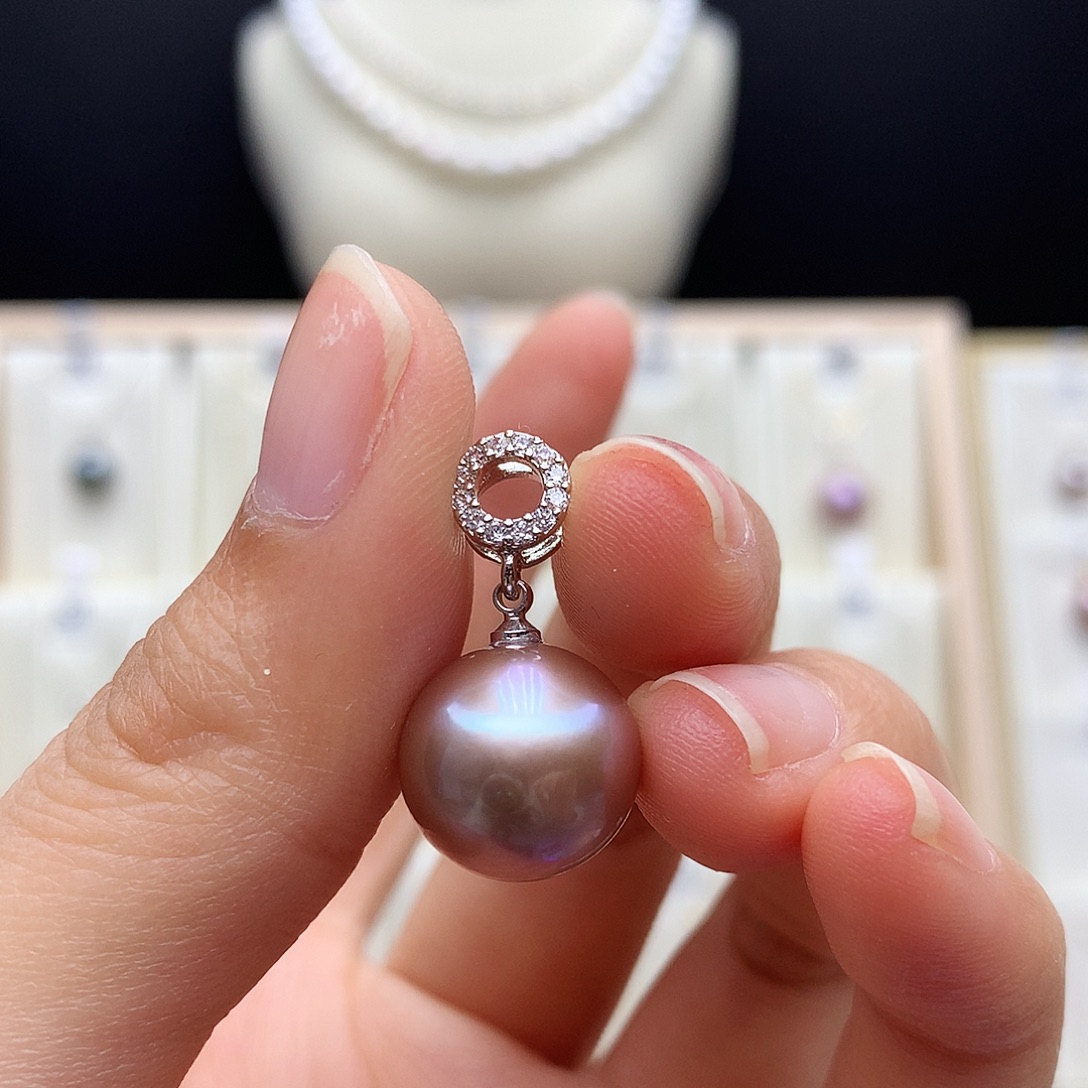 颈饰淡水珍珠合金