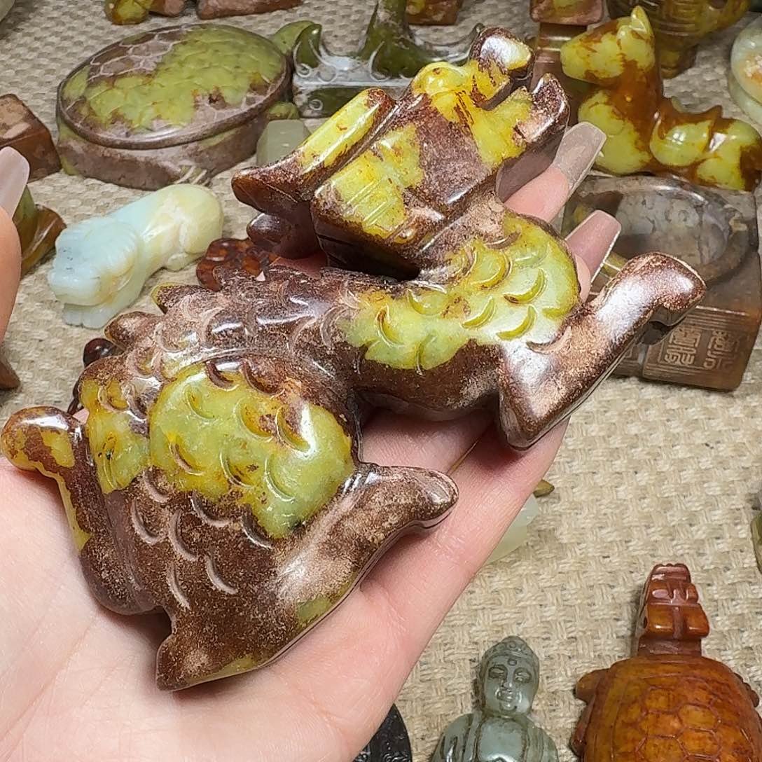 白玉菩提吊坠挂件