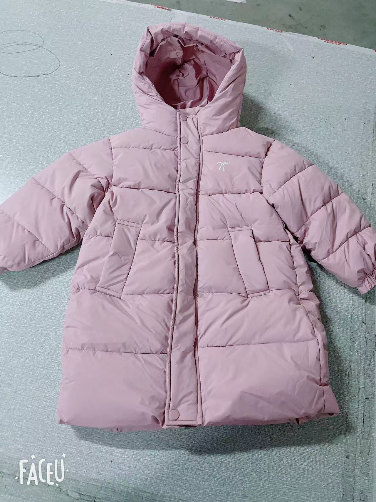 M654-儿童长款棉服